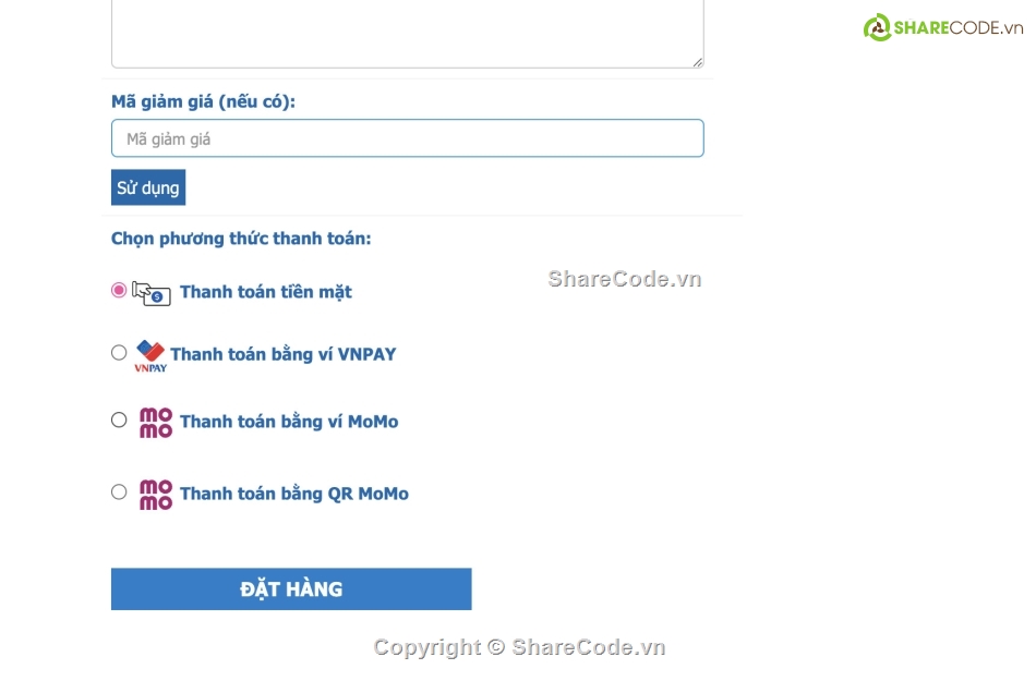 Code bán nệm,source code đồ án PHP,Full code web bán hàng,Website bán nệm,Thanh toán momo,Thanh toán VNPay